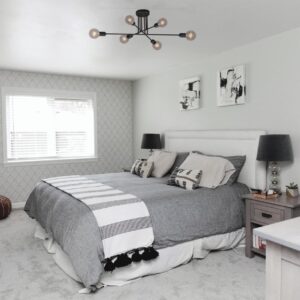 Lampa sufitowa K-4383 z serii SITYA BLACK