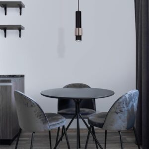 Lampa wisząca, punktowa tuba w stylu industrialnym K-4713 z serii NIKOS