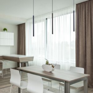 Minimalistyczna lampa wisząca w kształcie tuby K-4860 z serii GELATO