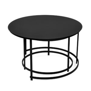 Dwa loftowe stoliki kawowe KS-40 KOMPLET STOLIKÓW z serii KAJA HOME